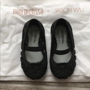Mini Melissa black shoes